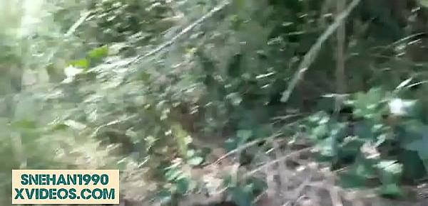  Me fucked my lover in Forest